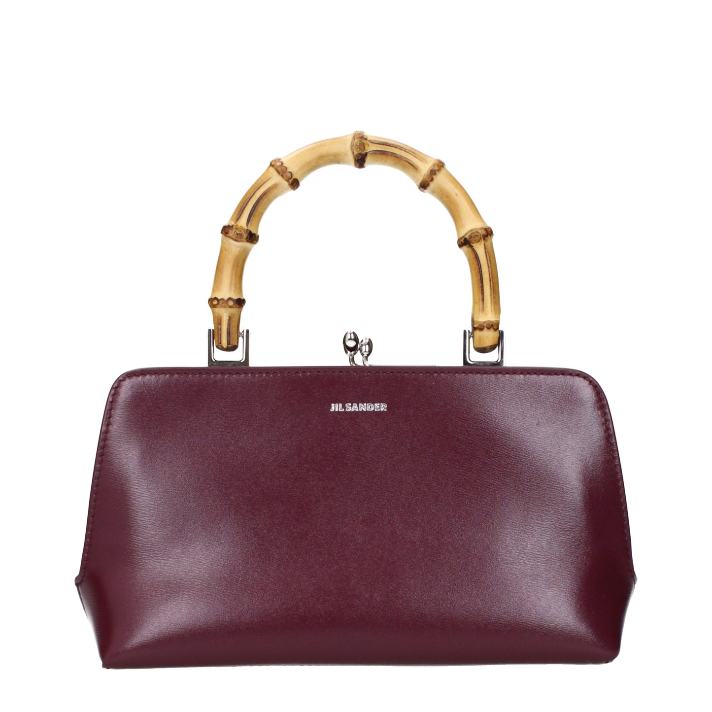 Jil Sander Rote Lederhandtasche