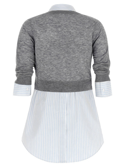 Alexander Wang Graue Wollbluse