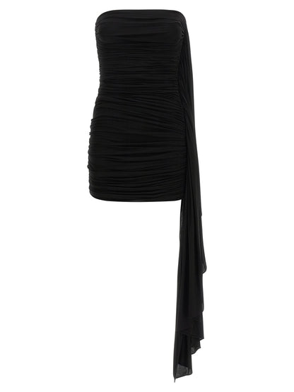 Alexander Wang Kurzes Kleid in Schwarz und Kupfer