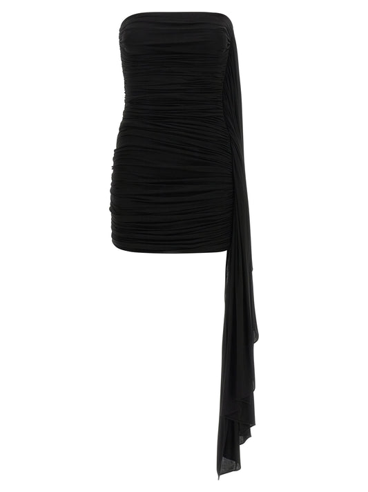Alexander Wang Kurzes Kleid in Schwarz und Kupfer