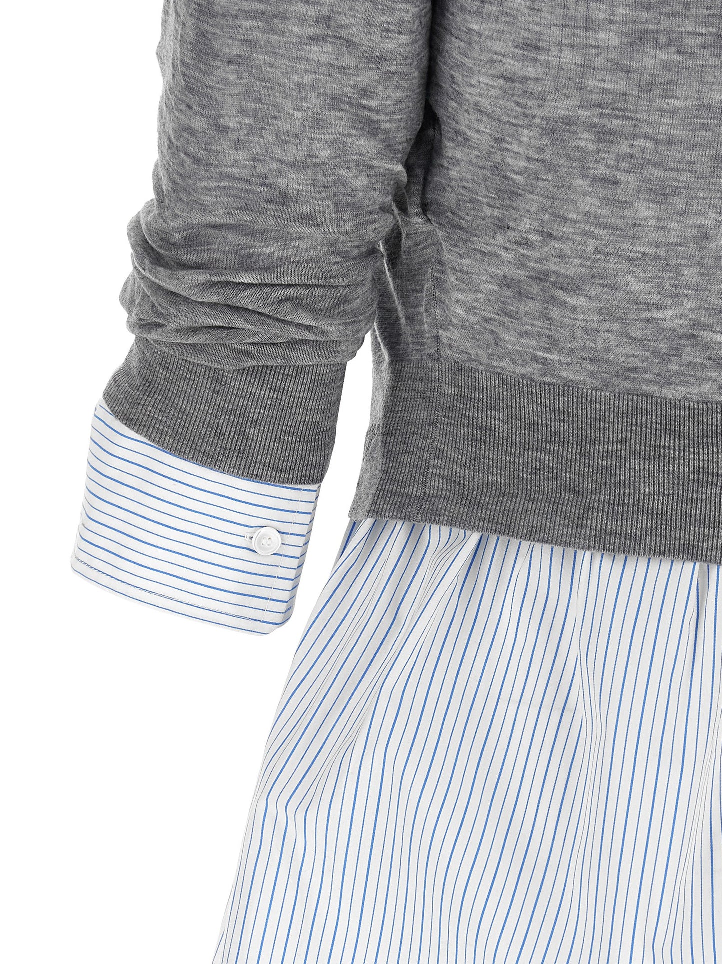 Alexander Wang Graue Wollbluse