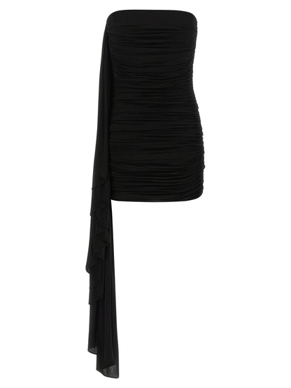 Alexander Wang Kurzes Kleid in Schwarz und Kupfer