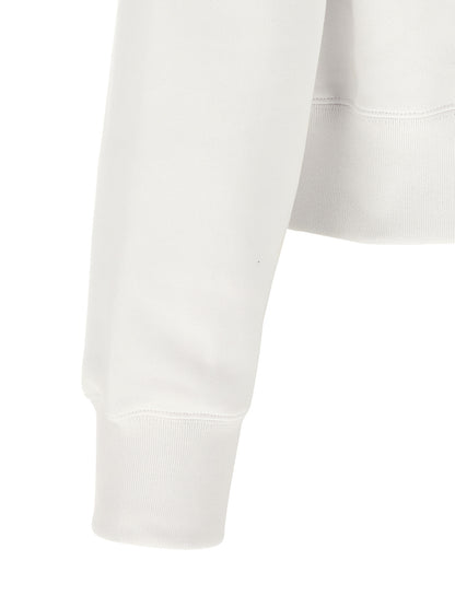 Gucci Weiße Baumwoll-Kapuzenpullover