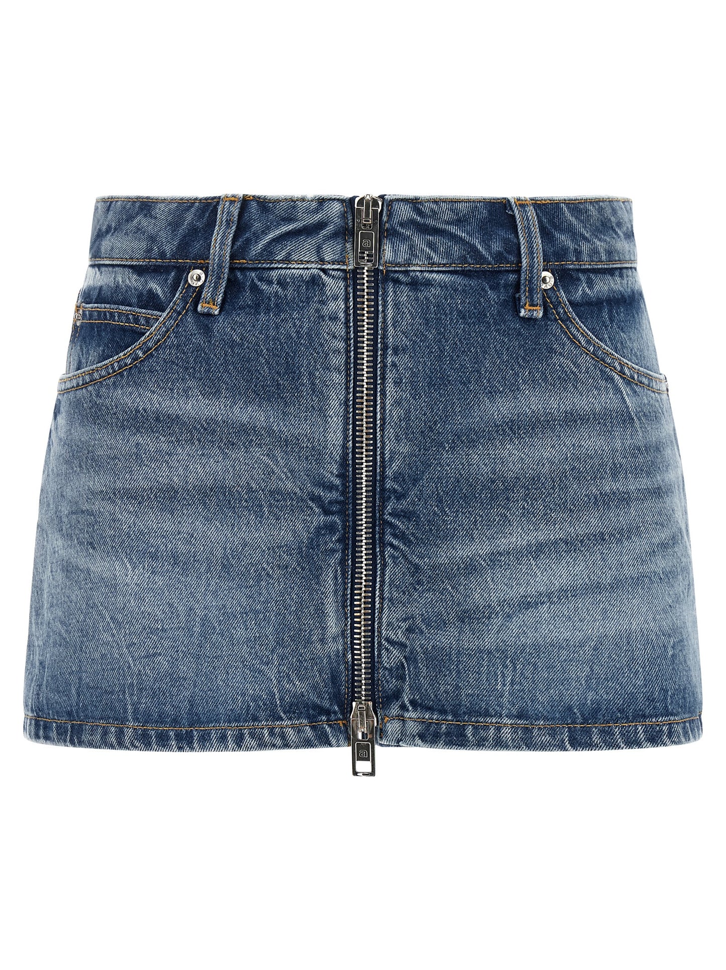 Alexander Wang Blaue Baumwoll-Bermudashorts