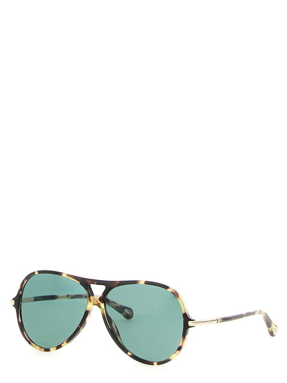 Chloé Sonnenbrille aus mehrfarbigem Acetat