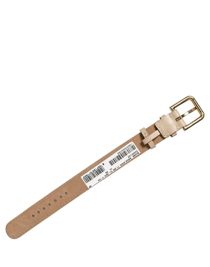 Dolce & Gabbana Beiges Kalbsleder-Armband