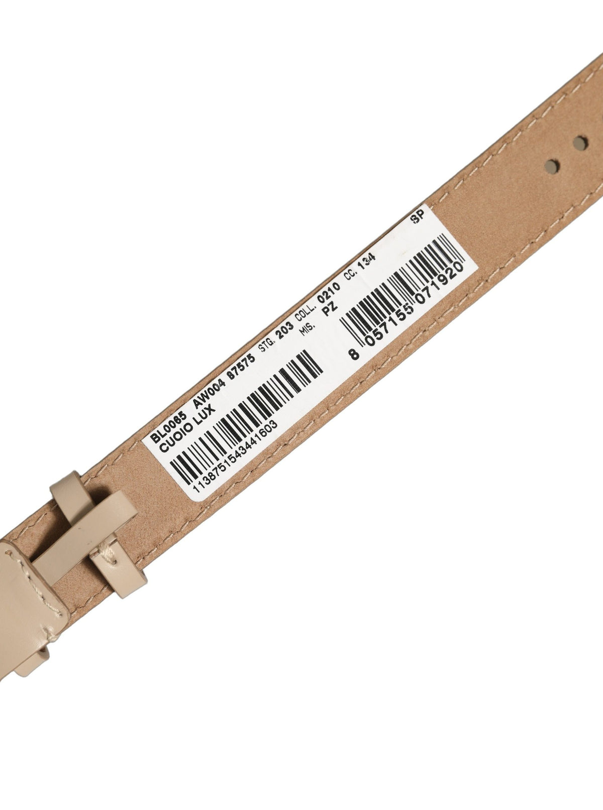 Dolce & Gabbana Beiges Kalbsleder-Armband