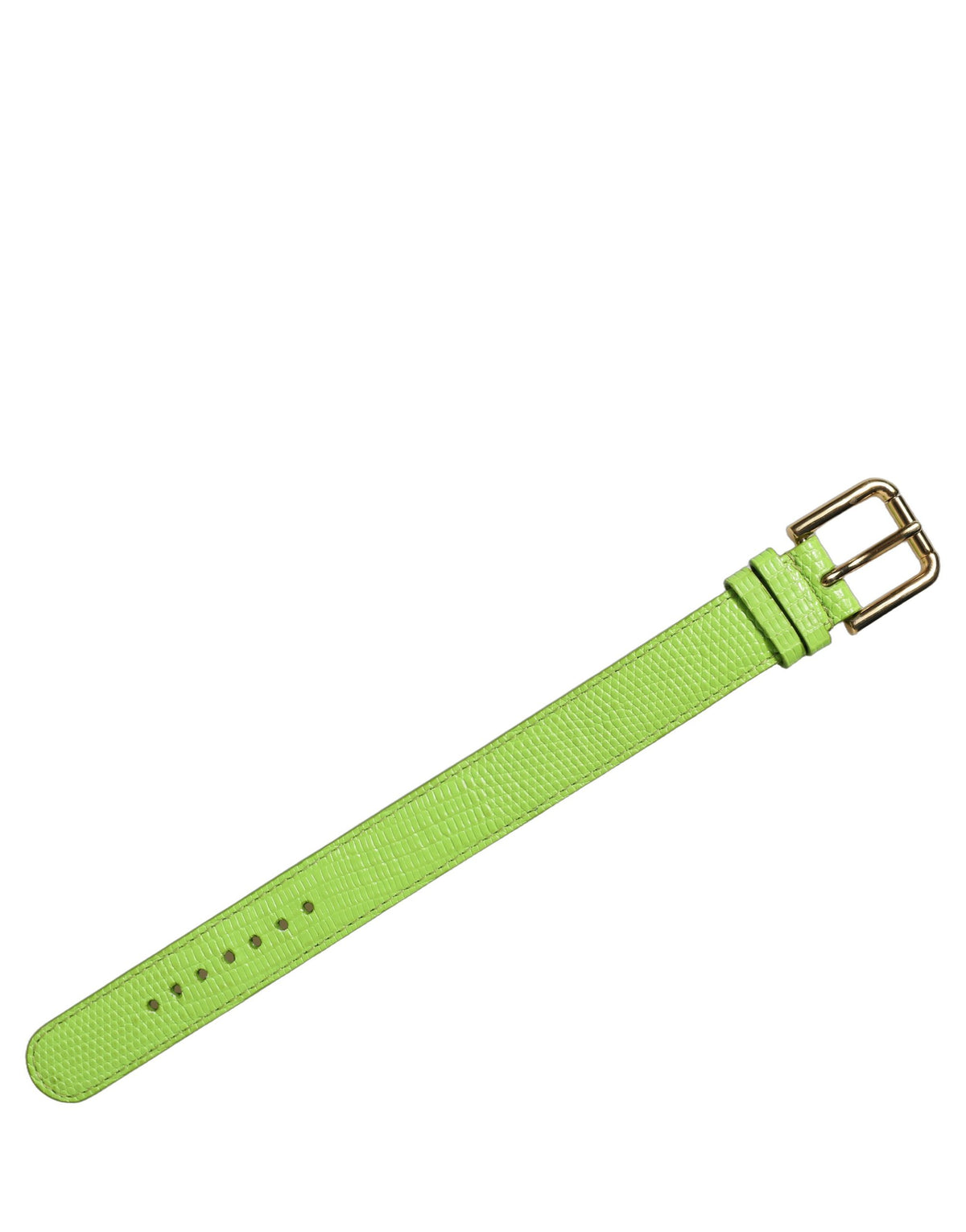 Dolce & Gabbana Grünes Kalbsleder-Armband