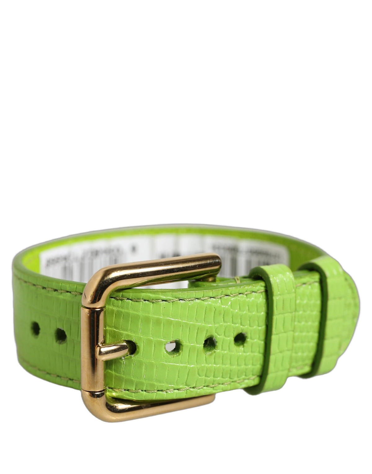 Dolce & Gabbana Grünes Kalbsleder-Armband