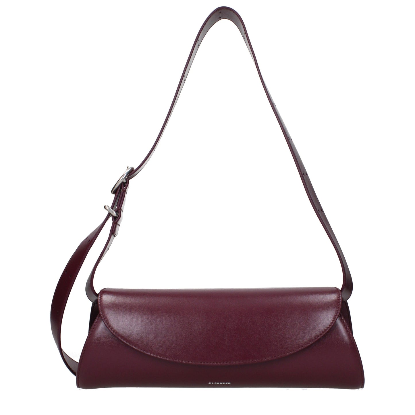 Jil Sander Rote Leder Umhängetasche
