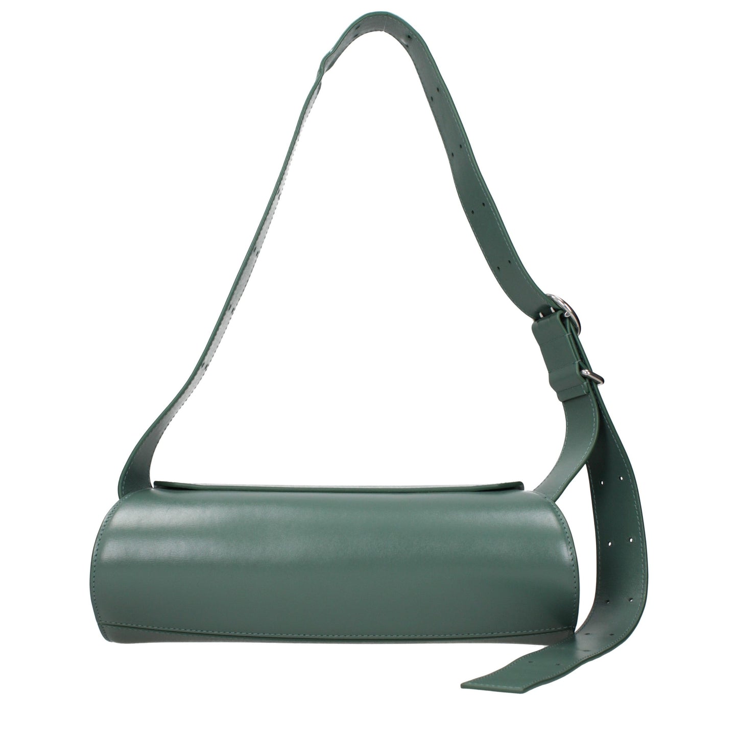 Jil Sander Grüne Leder Crossbody Tasche