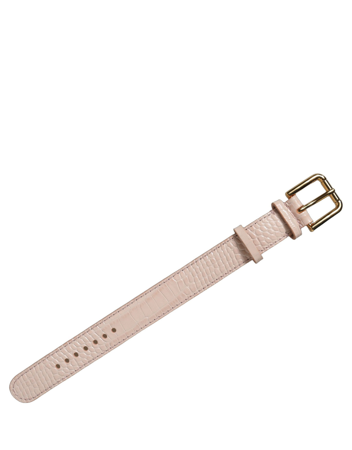 Dolce & Gabbana Pinkes Kalbsleder-Armband
