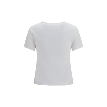 Off-White Weißes Baumwoll-T-Shirt