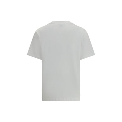 Ami Paris Weißes Baumwoll-T-Shirt