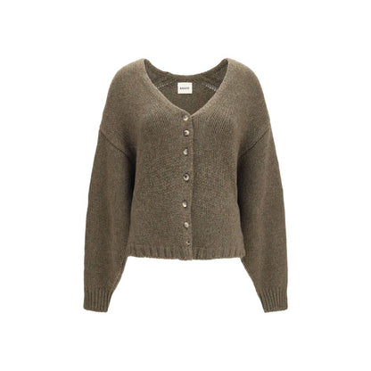 Khaite Zweifarbige Kaschmir-Strickjacke