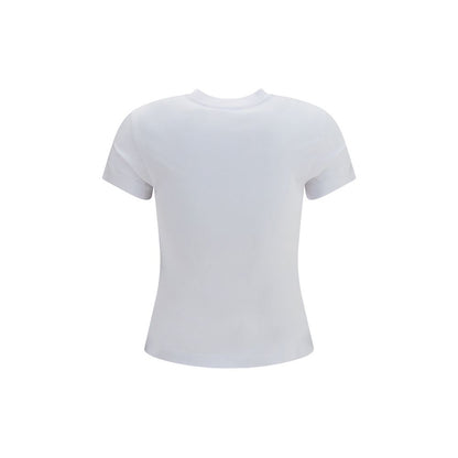 Off-White Weißes Baumwoll-T-Shirt