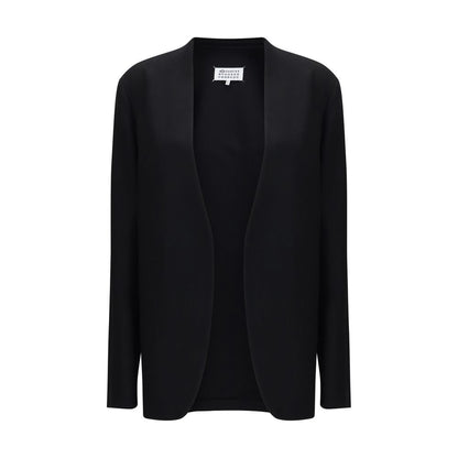 Maison Margiela Schwarze Oves Aries Wolljacke