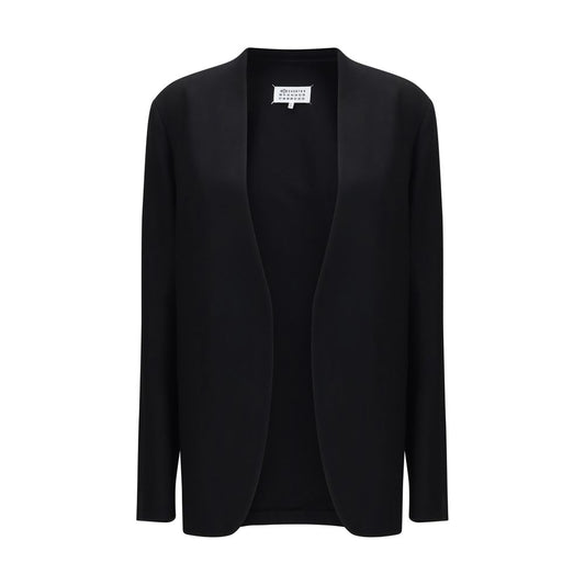 Maison Margiela Schwarze Oves Aries Wolljacke