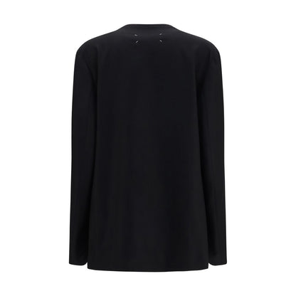 Maison Margiela Schwarze Oves Aries Wolljacke