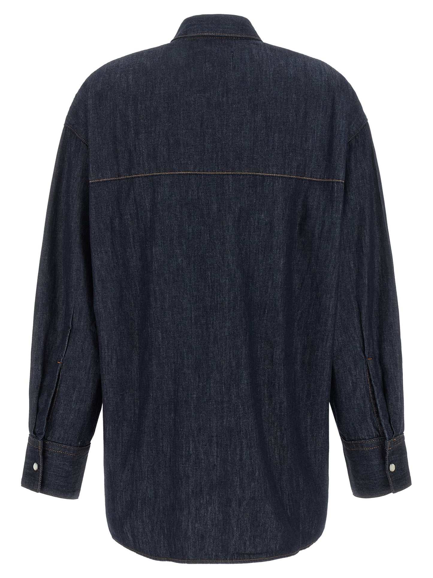 Khaite Blaue Baumwollbluse