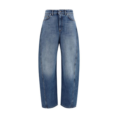 Givenchy Blaue Baumwolljeans im Relaxed Fit