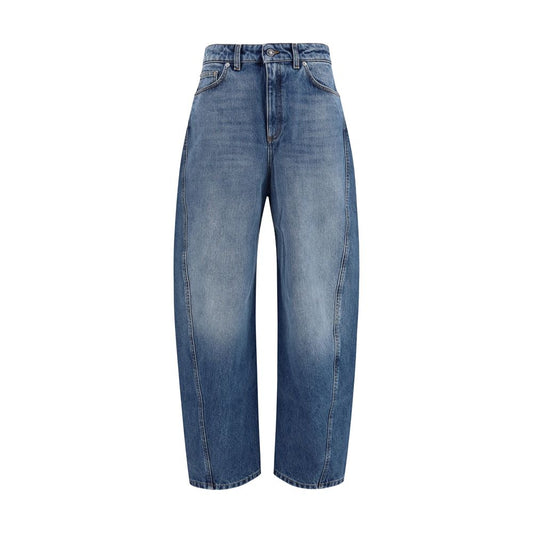 Givenchy Blaue Baumwolljeans im Relaxed Fit