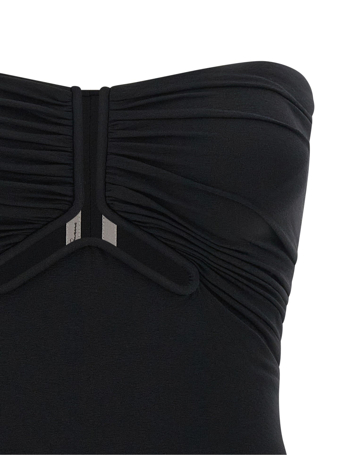Rick Owens Schwarze Tanktops aus Nylon
