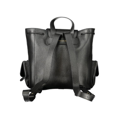 Coccinelle Damenrucksack aus schwarzem Leder