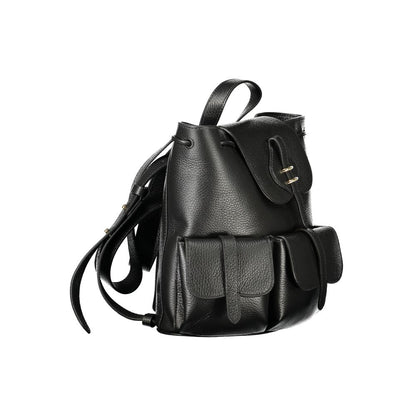 Coccinelle Damenrucksack aus schwarzem Leder