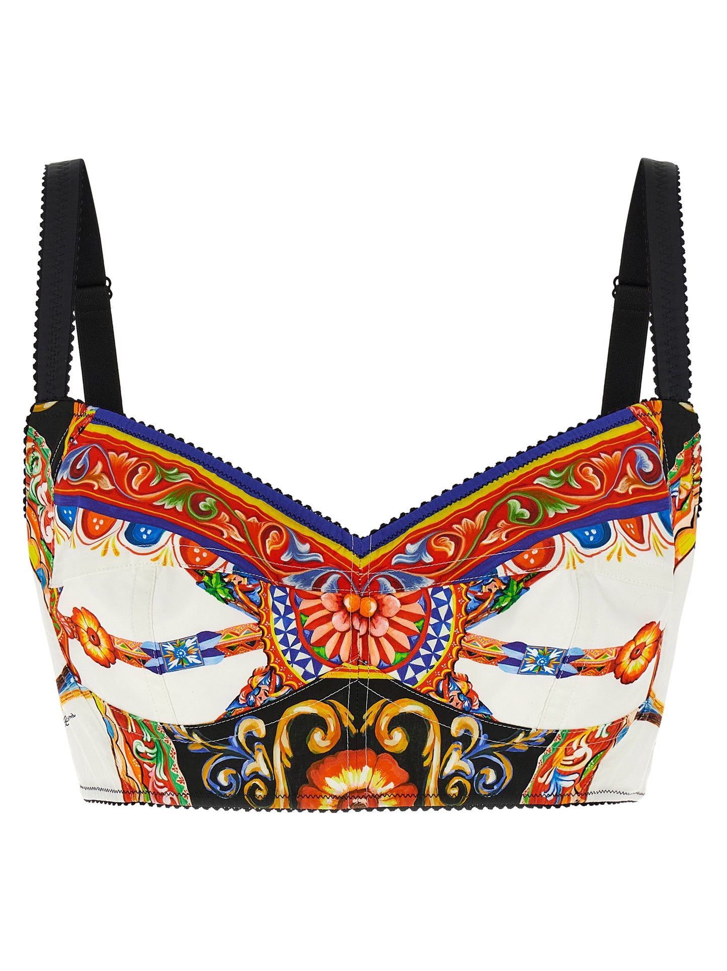 Dolce & Gabbana Mehrfarbige Baumwoll-Tanktops