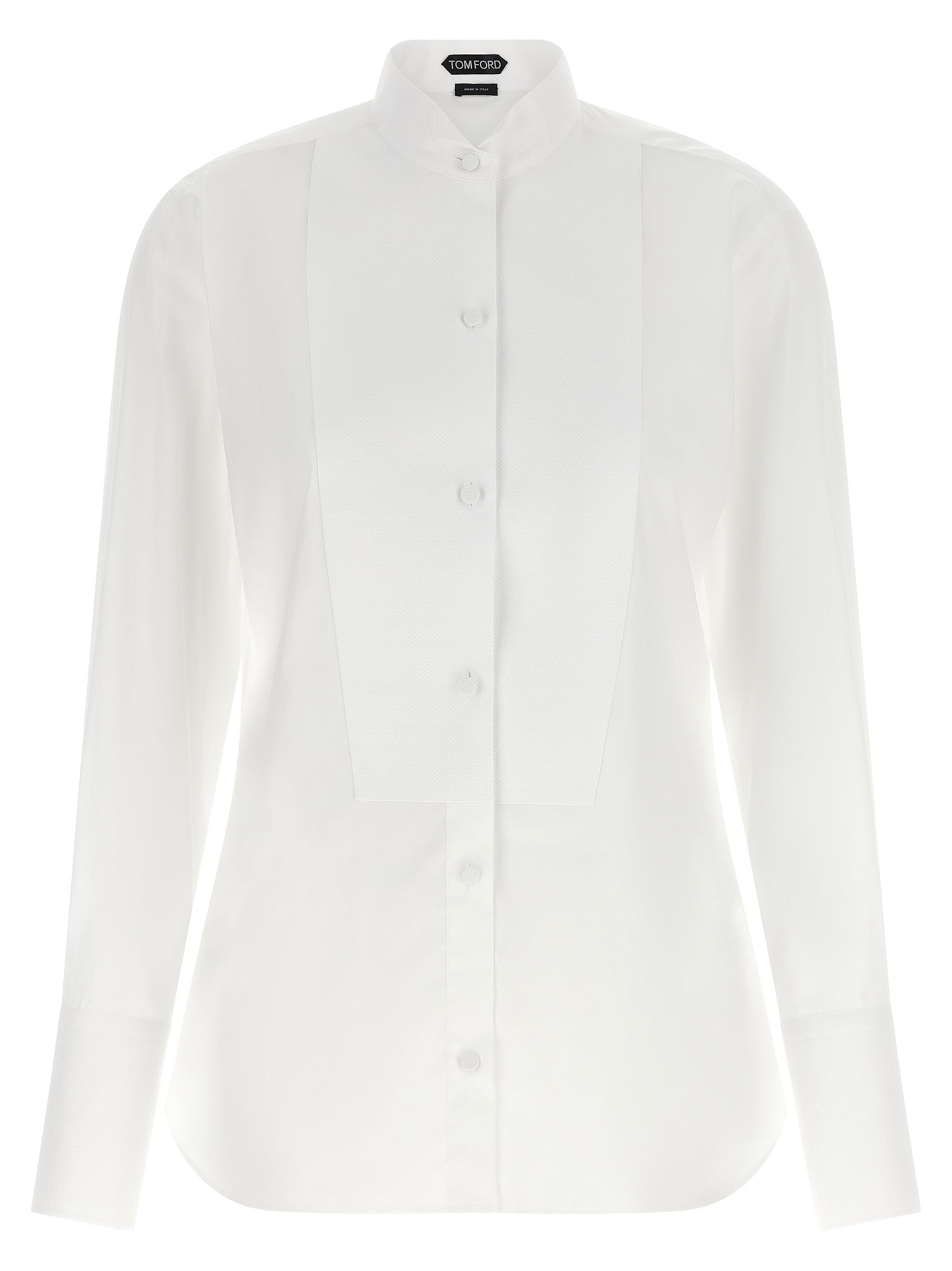 Tom Ford Weiße Baumwollbluse