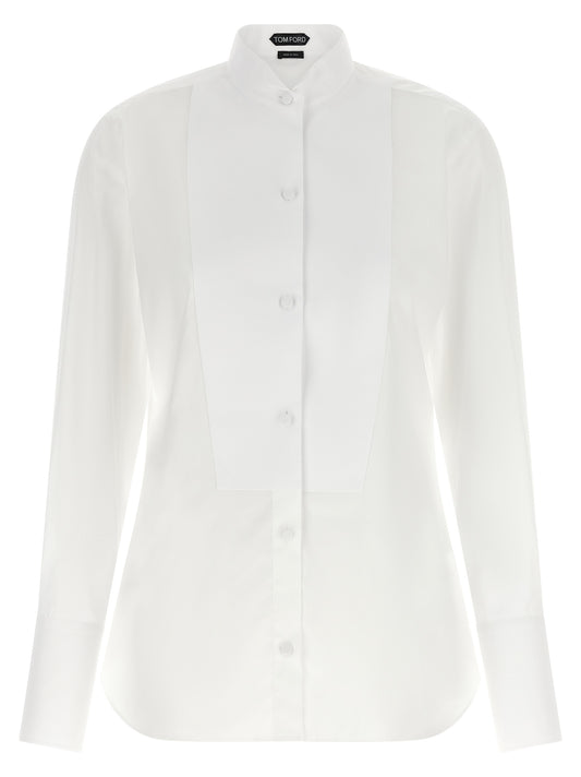Tom Ford Weiße Baumwollbluse