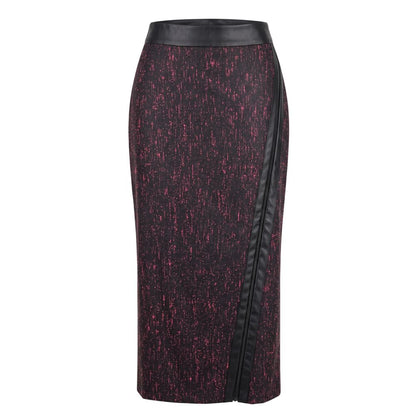 Trussardi Schwarzer Wollrock für Damen