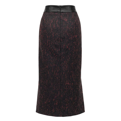 Trussardi Schwarzer Wollrock für Damen