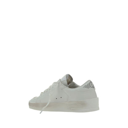 Golden Goose Weiße Sneaker aus Ziegenleder