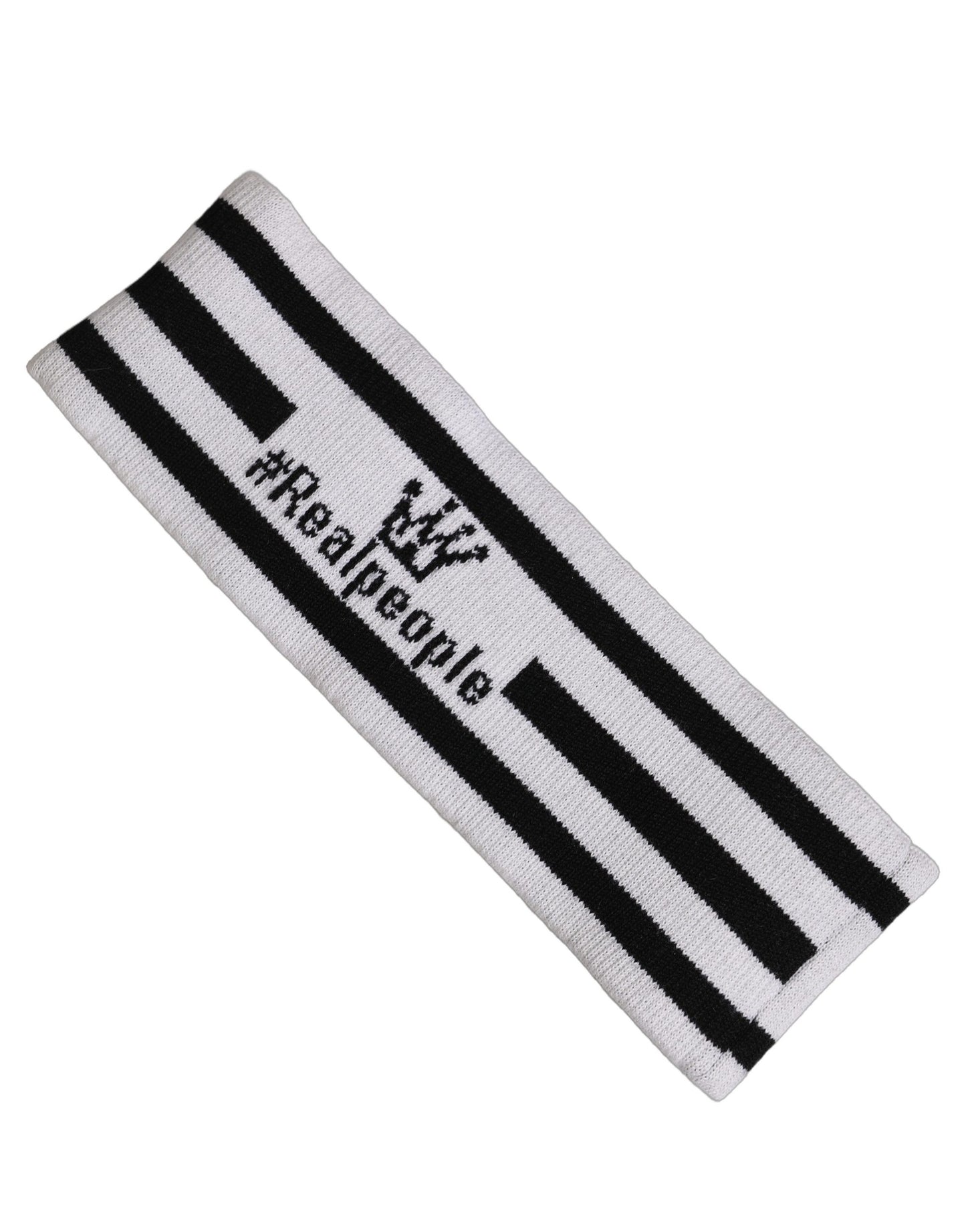 Dolce & Gabbana Stirnband aus weißer Wolle #DGmillennials One Size