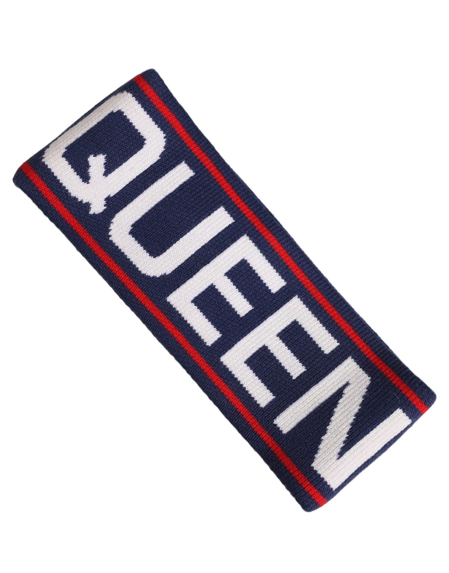 Dolce & Gabbana D&G Stirnband aus marineblauer Wolle, Einheitsgröße