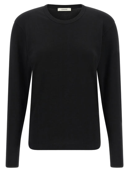 Lemaire Schwarzer Baumwollcardigan