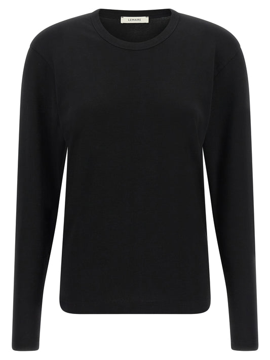 Lemaire Schwarzer Baumwollcardigan