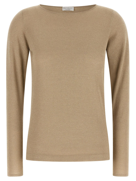 Brunello Cucinelli Beige Cashmere Cardigan