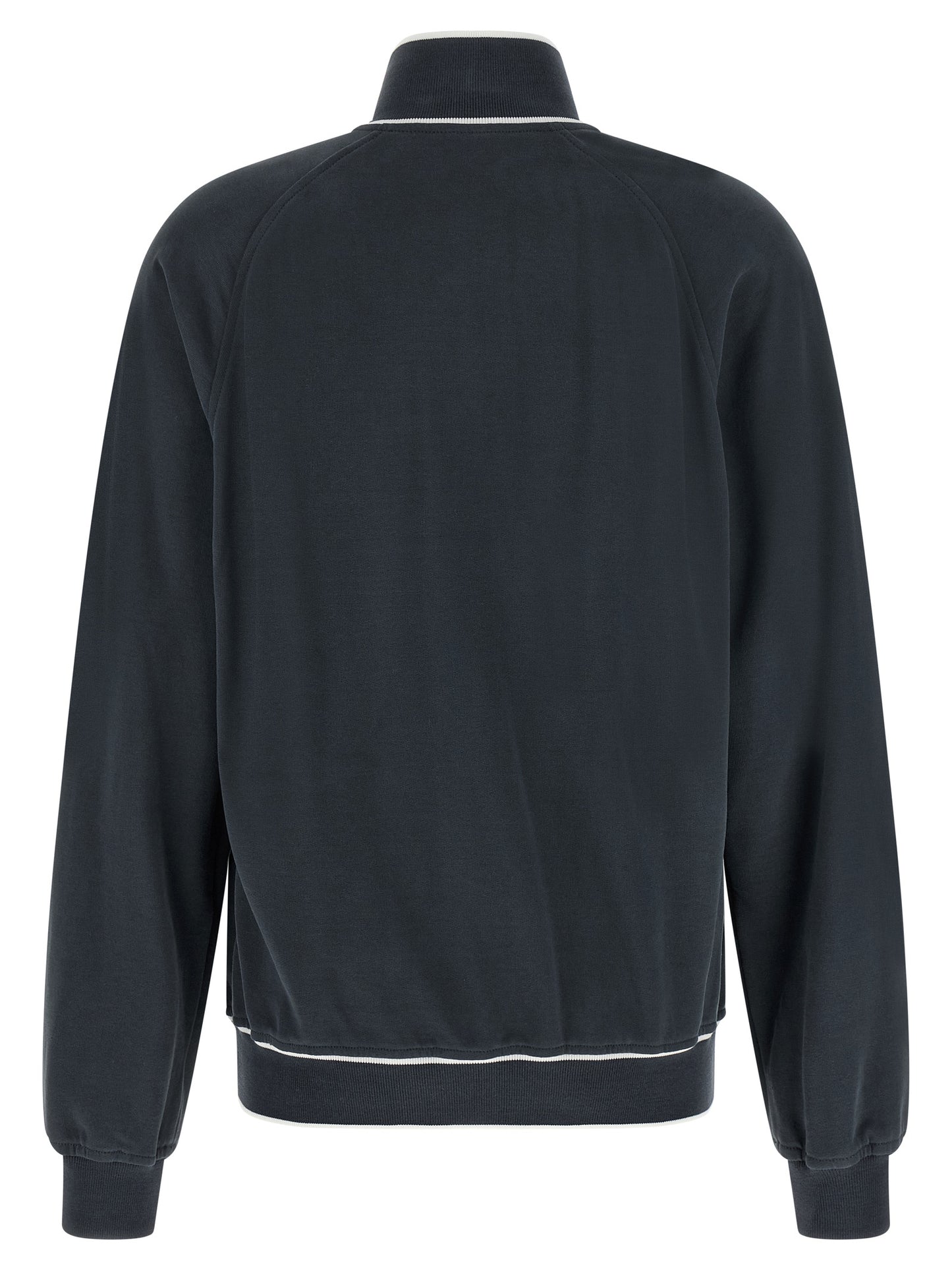 Brunello Cucinelli Blauer Baumwoll-Sweatshirt