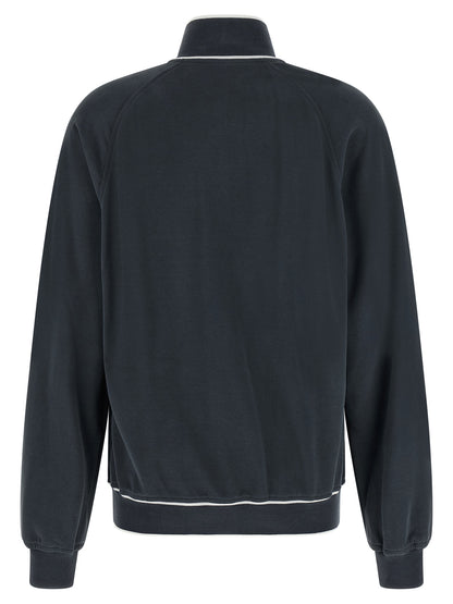 Brunello Cucinelli Blauer Baumwoll-Sweatshirt