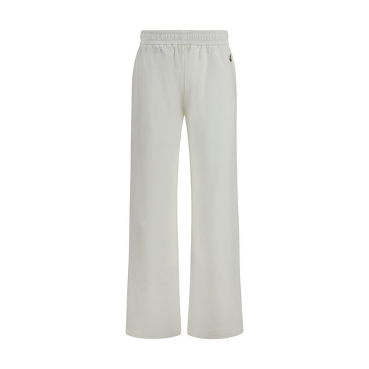 Moncler Weiße Baumwollhose im Casual-Look
