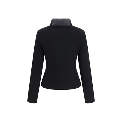 Moncler Schwarze Baumwoll-Shell-Jacke