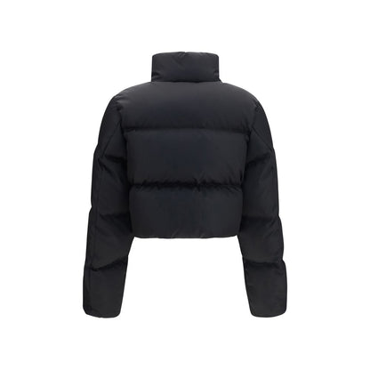 Prada Schwarze Daunenjacke aus Gänsedaunen, durchgehend