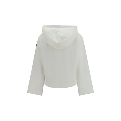 Moncler Weißes Baumwoll-Sweatshirt