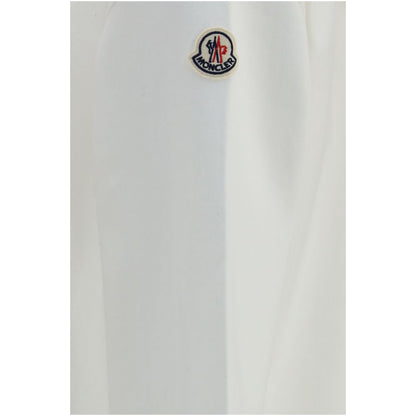 Moncler Weißes Baumwoll-Sweatshirt