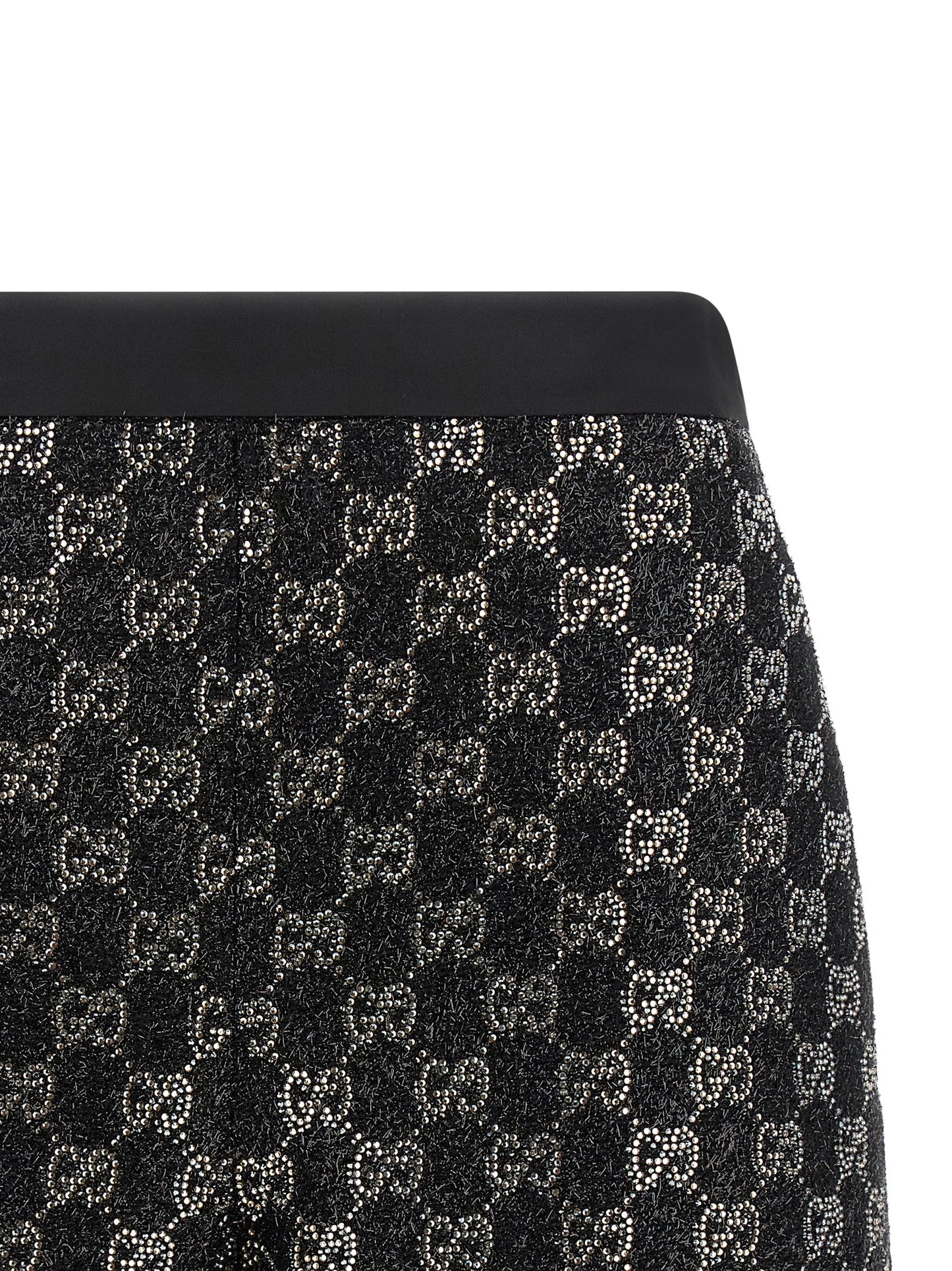 Gucci Schwarze Bermuda-Shorts aus Viskose