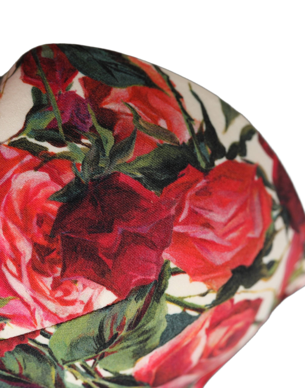 Dolce & Gabbana Multicolour Floral-Print Bikini Top