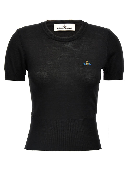 Vivienne Westwood Schwarzes Baumwoll-T-Shirt